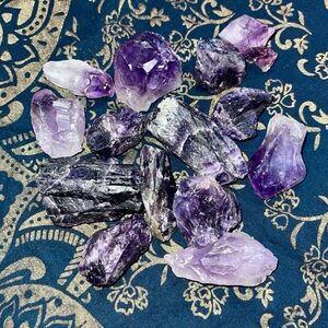 Genuine Amethyst & Chevron Amethyst Chunks & Points 🔮✨